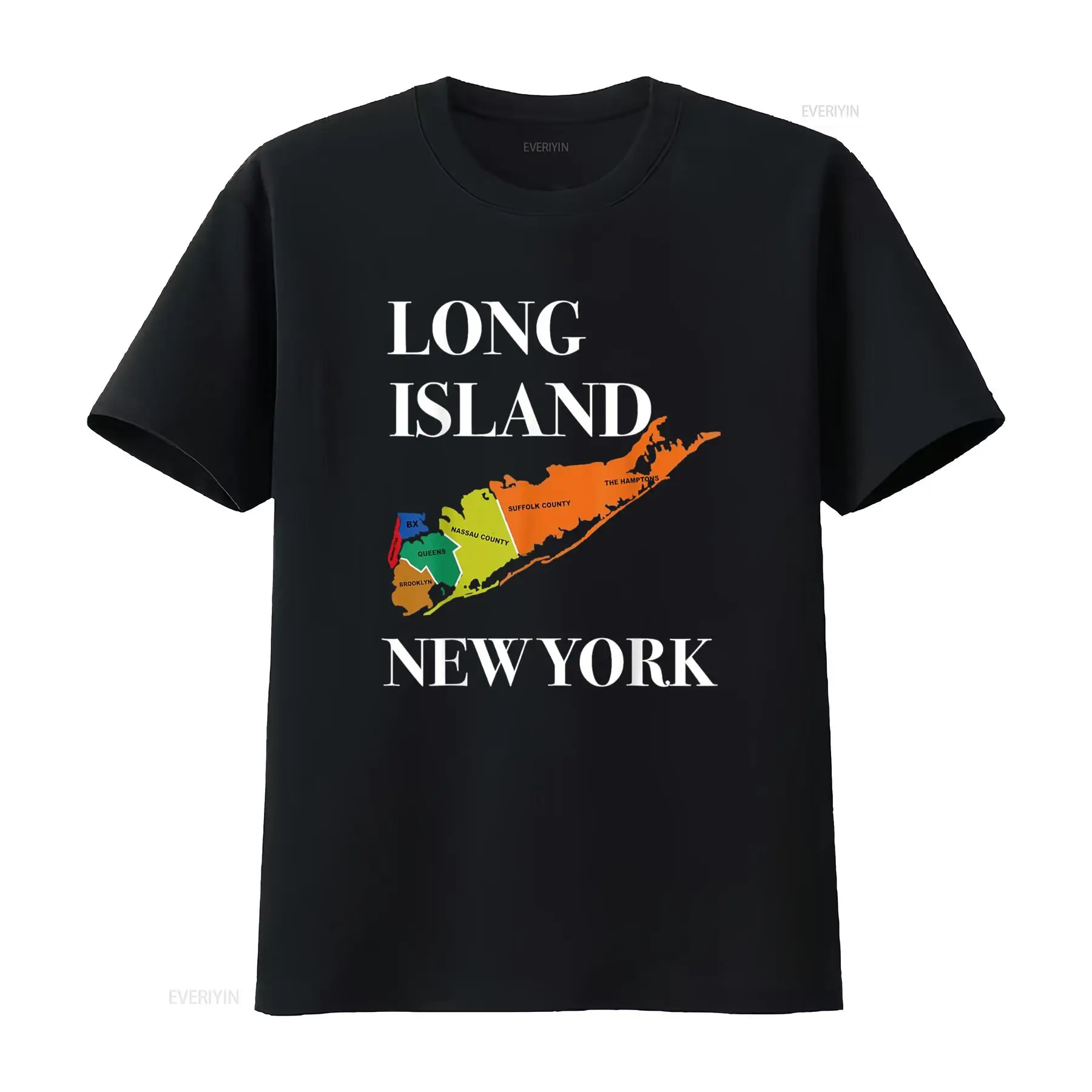 Vintage Fashion Nyc - ロングアイランド ニューヨーク州 お土産 Tシャツ ネイティブアイランダー マップ