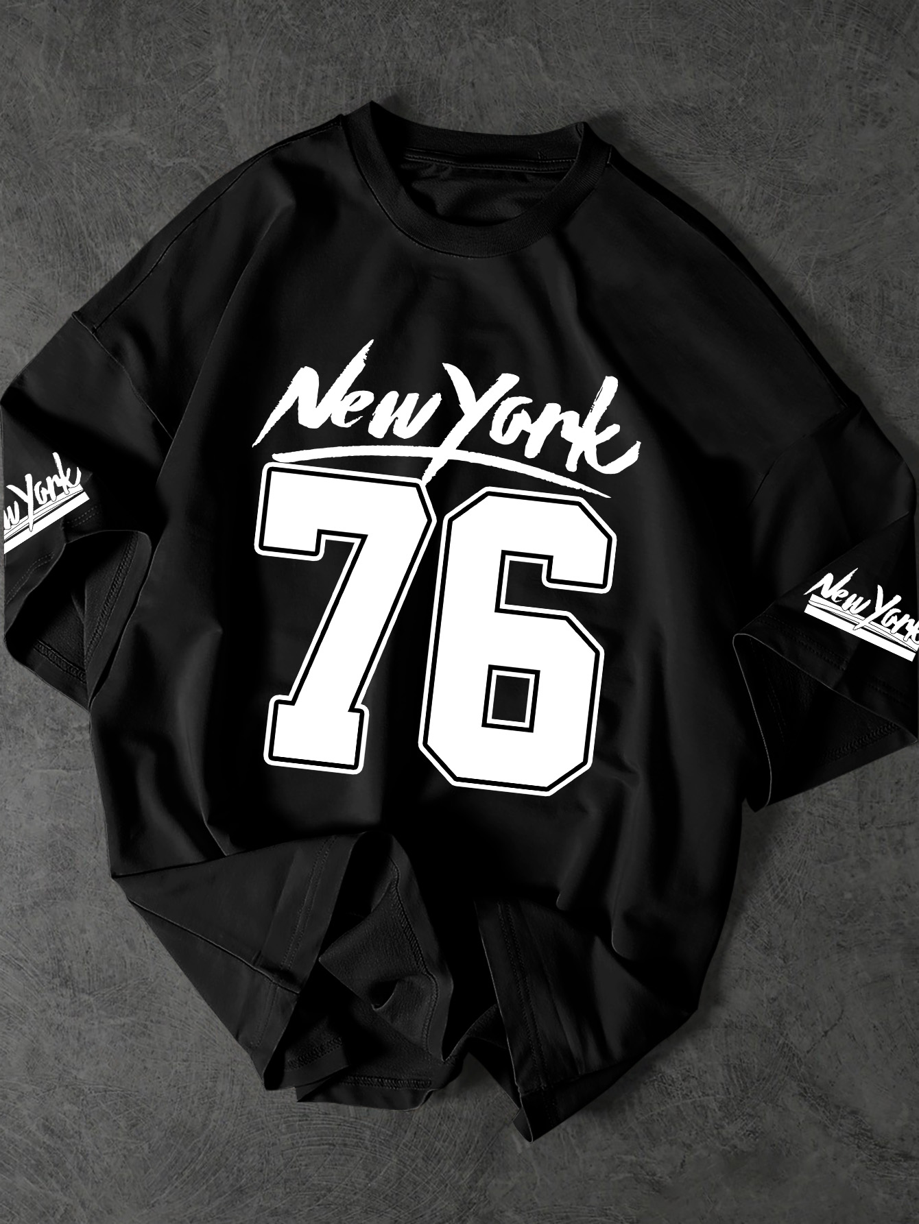 Vintage Fashion Nyc - ヴィンテージ NYC 76 ブラッシュ スクリプト ストリートウェア