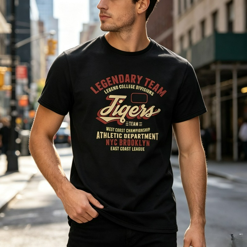 Vintage Fashion Nyc - メンズ ストリートウェア Tシャツ LEGENDARY TEAM タイガース
