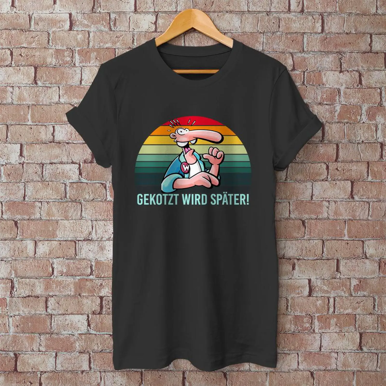 Vintage Fashion Quotes - プレミアムTシャツ「Werner」ヴィンテージ風ウォッシュ加工ストレッチ素材スタイリッシュソフトデザイナーズウェアカジュアルユニセックスファッション多用途