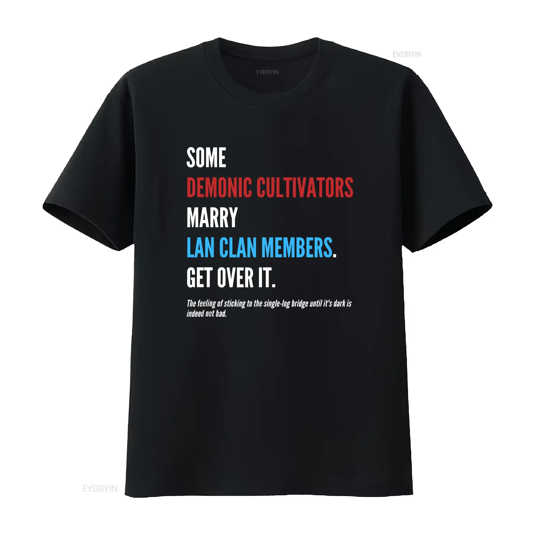 Vintage Fashion Quotes - 王賢引用『魔道祖師 The Untamed』CQL Tシャツ ヴィンテージウォッシュ 多用途