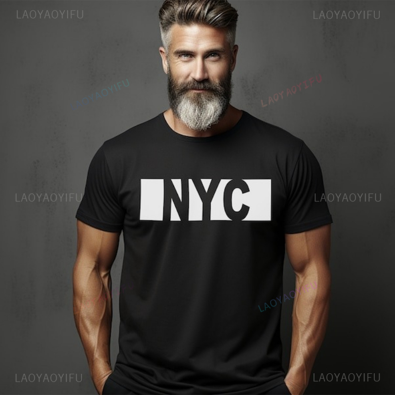 Vintage Fashion Nyc - NYC ノックアウト Tシャツ ユニセックス グラフィック ストリートウェア