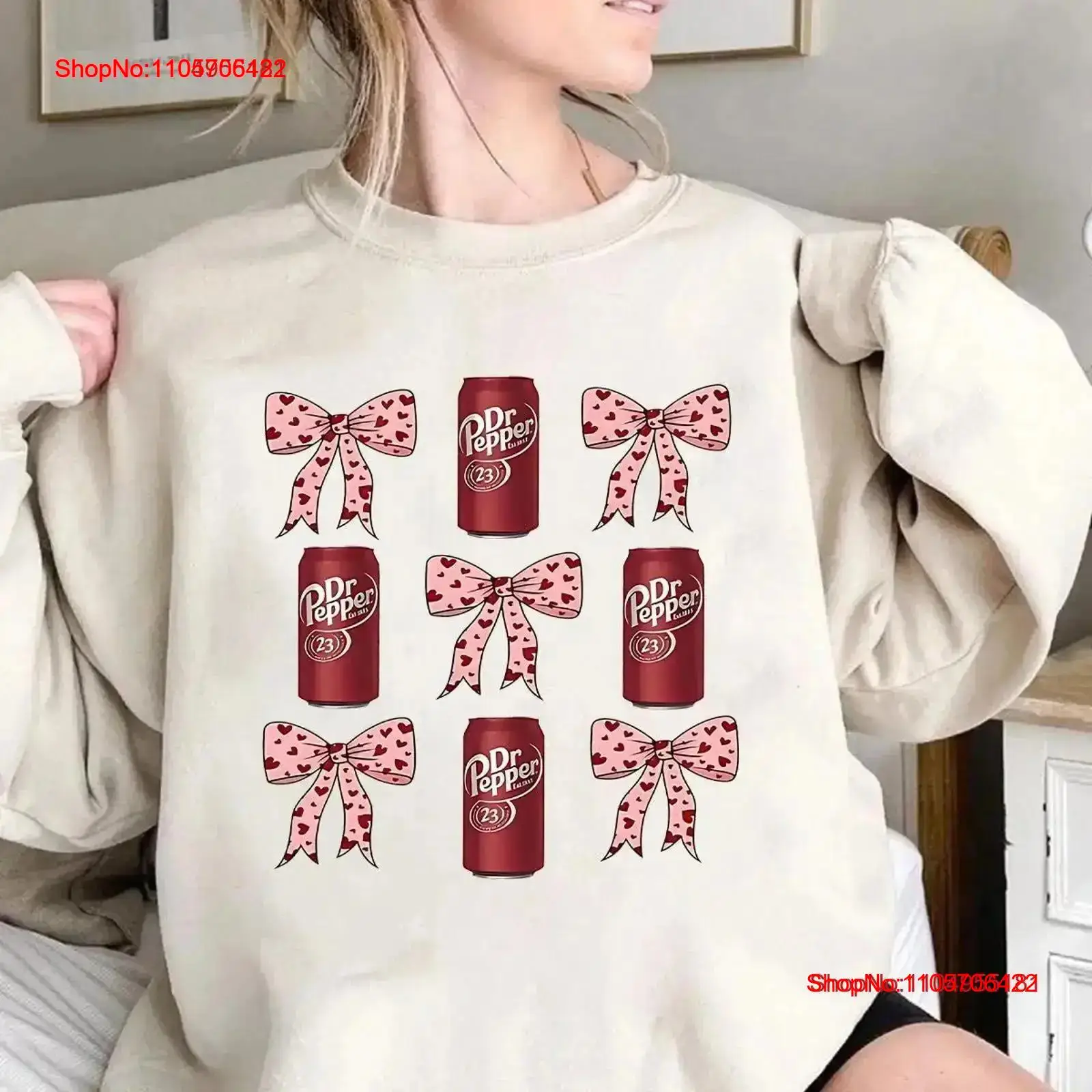 Vintage Fashion Collage - ピンク レオパード ボウ コケット ドクターペッパー スウェット