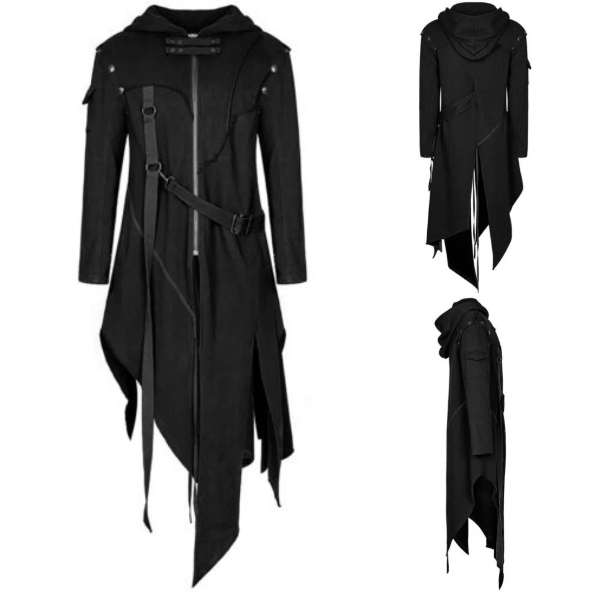 Vintage Trench Coat - スチームパンクトレンチコート ゴシックジャケット ヴィンテージ 中世 ルネサンス 疫病医師