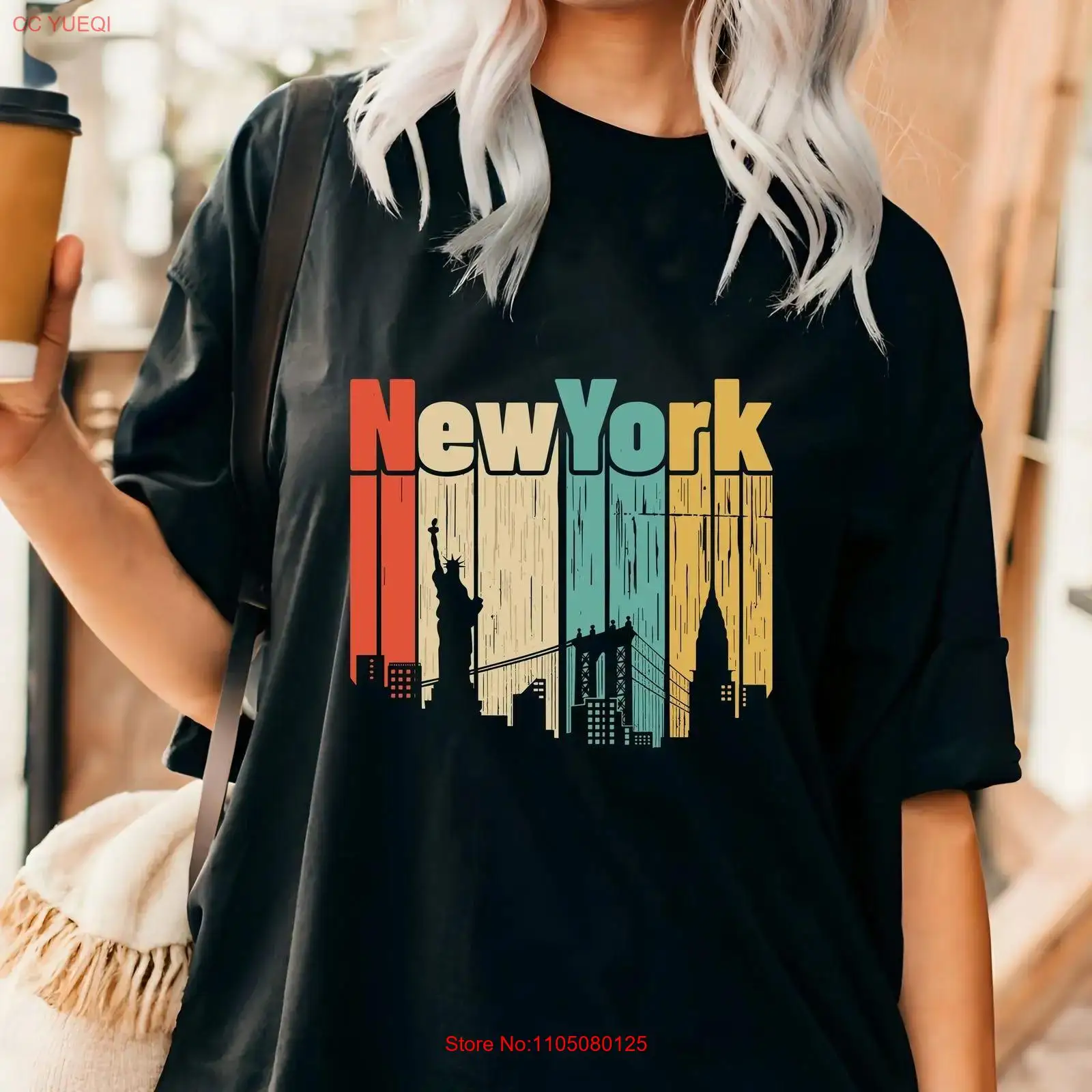 Vintage Fashion Nyc - ニューヨーク レトロ Tシャツ アメリカ旅行 NYC シティコンサート