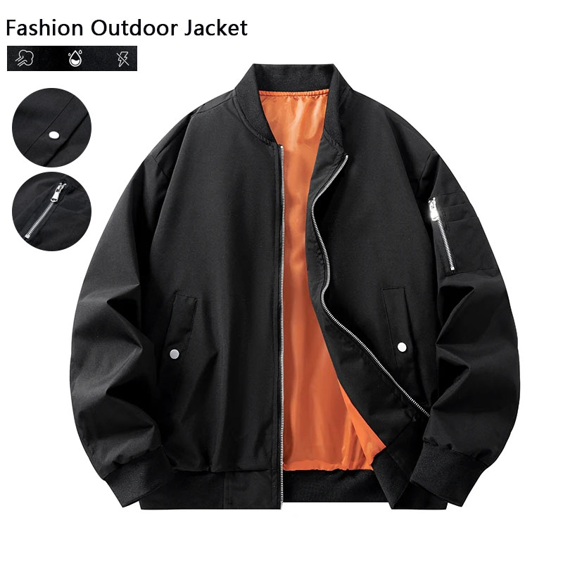 メンズ向け新作秋ファッションアウトドアジャケット - ストリ - Vintage Fashion Old Money のレビューと価格
