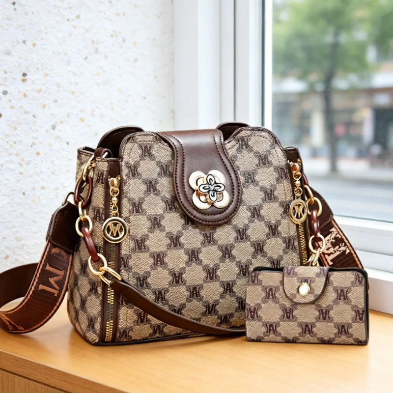 ヴィンテージ風レタープリントショルダーバッグ、ファッショナブ - Vintage Women Fashion のレビューと価格