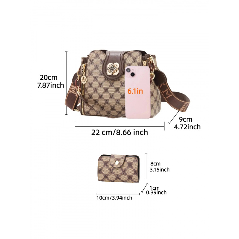 ヴィンテージ風レタープリントショルダーバッグ、ファッショナブ - Vintage Women Fashion のレビューと価格