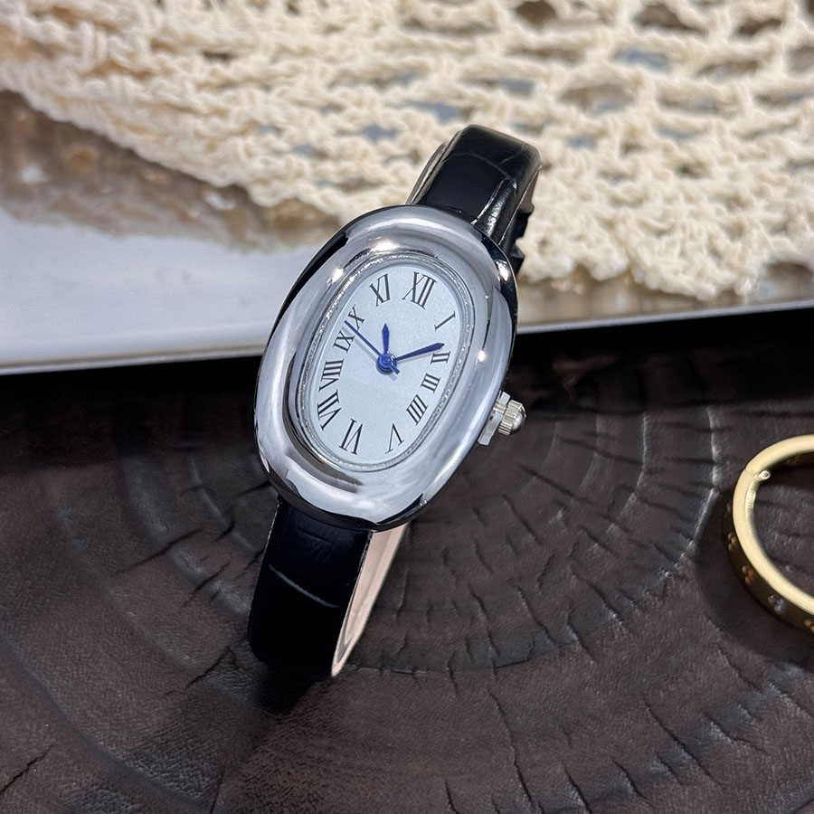 レディース 新品 オーバルバスタブ 卵型 ベルト クォーツ時 - Vintage Fashion Watches のレビューと価格