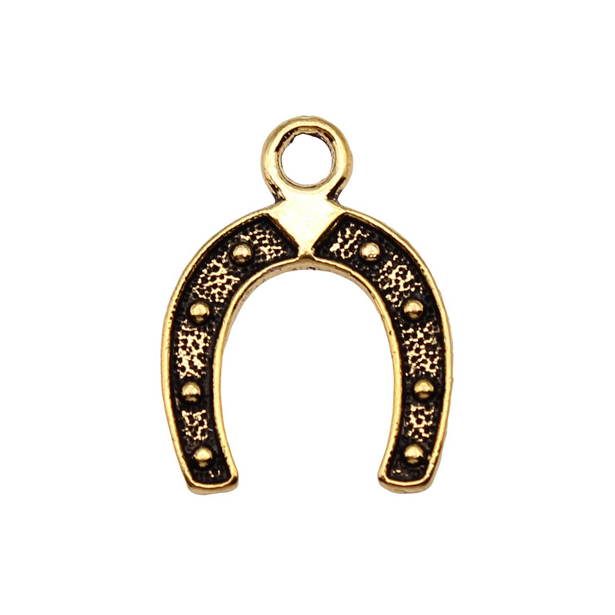 40個 23x18mm(0.91x0.71インチ) 4色 馬 - Vintage Fashion Wholesale のレビューと価格
