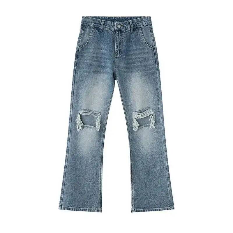 春のメンズ新作カジュアルデニムスリムパンツトレンドホールズ2 - Vintage Fashion Trends 2026 のレビューと価格