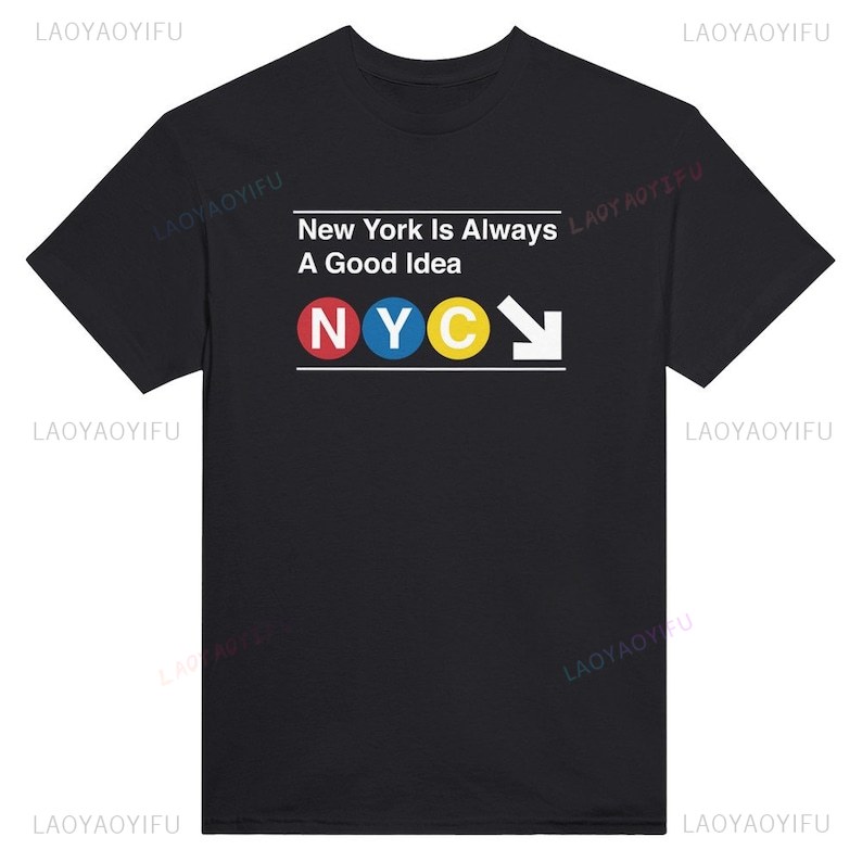 ニューヨーク地下鉄サイン Tシャツ ユニセックス ヴィンテー - Vintage Fashion Nyc のレビューと価格