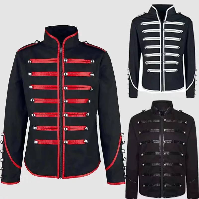メンズ スチームパンク ロックスター ジャケット ヴィンテー - Vintage Trench Coat のレビューと価格
