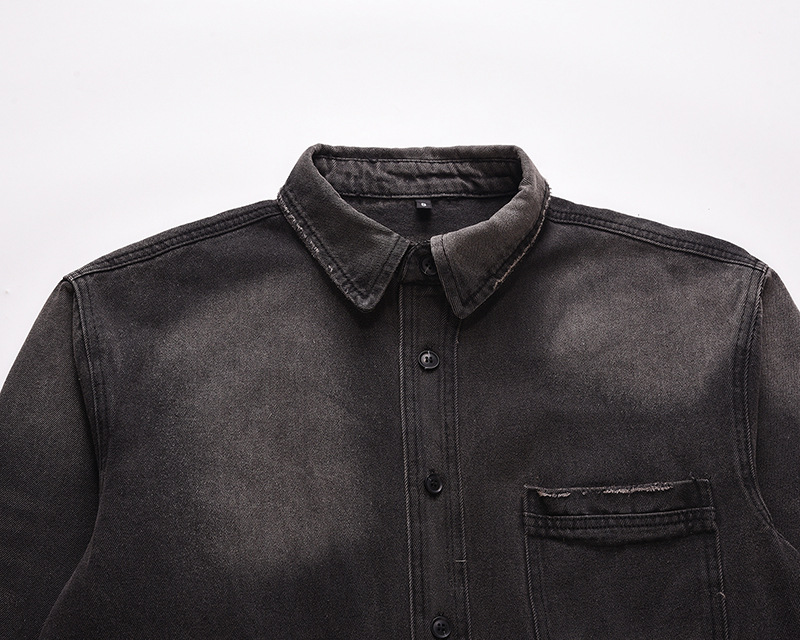 メンズハイストリートリップドジーンズジャケットファッションス - Vintage Fashion Jeans のレビューと価格