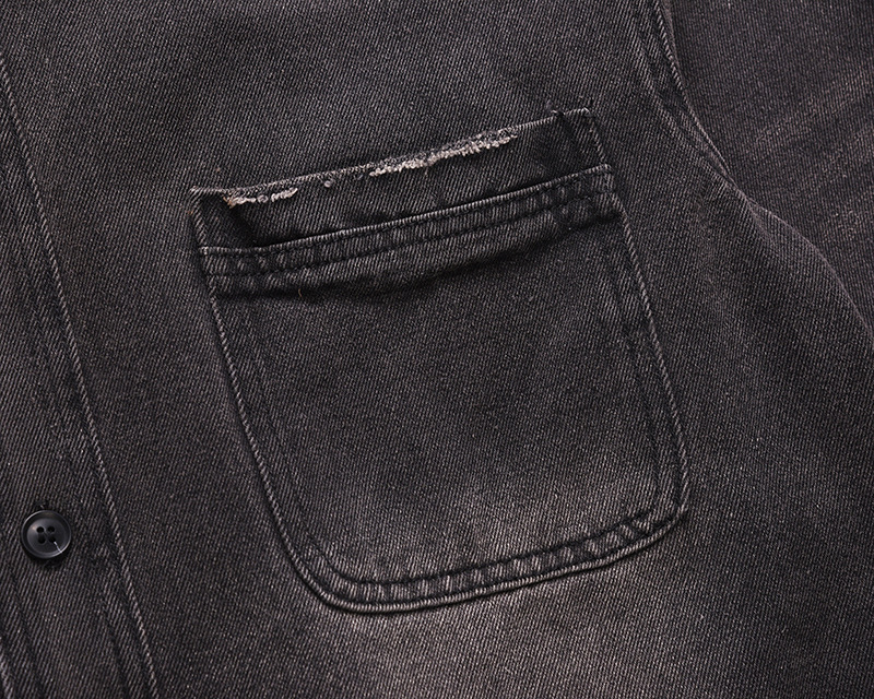 メンズハイストリートリップドジーンズジャケットファッションス - Vintage Fashion Jeans のレビューと価格