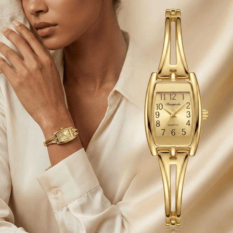 高級女性用腕時計ファッション長方形合金時計ストラップブレスレ - Vintage Fashion Watches のレビューと価格