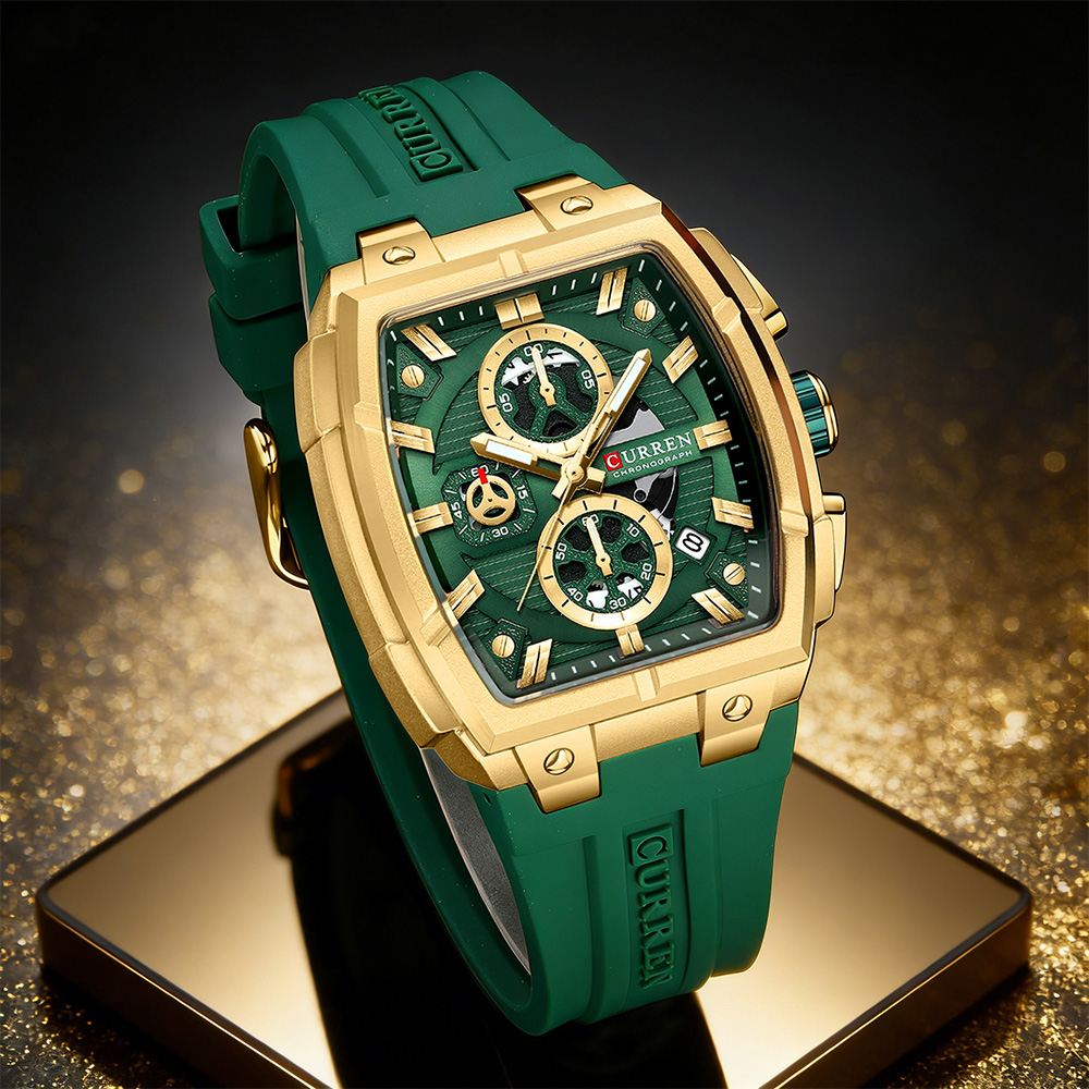 CURREN 高級ヴィンテージ腕時計 メンズ スポーツ クロ - Vintage Fashion Watches のレビューと価格