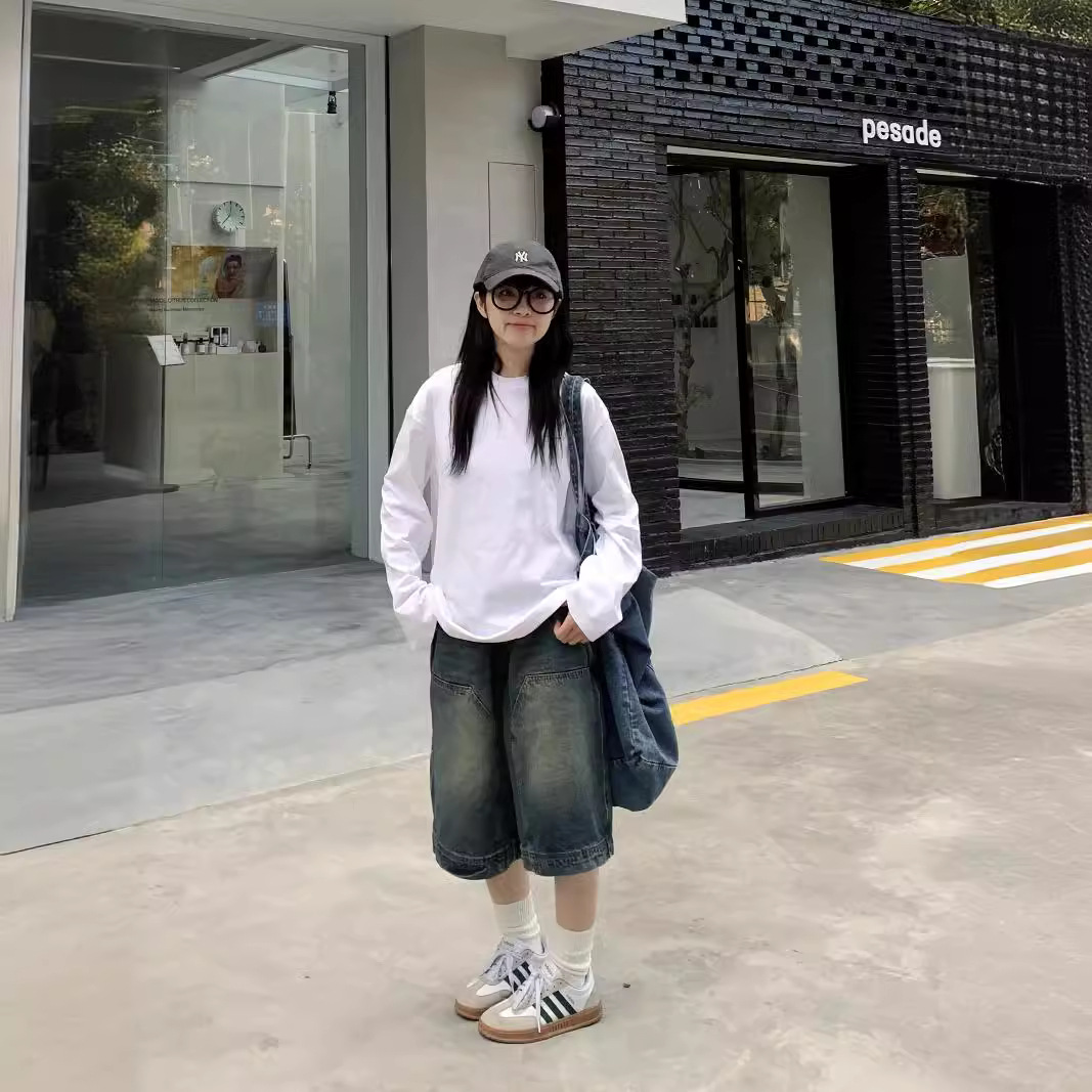 レディース Y2K ヴィンテージ バギー ジーンズ ショート - Vintage Fashion Jeans のレビューと価格