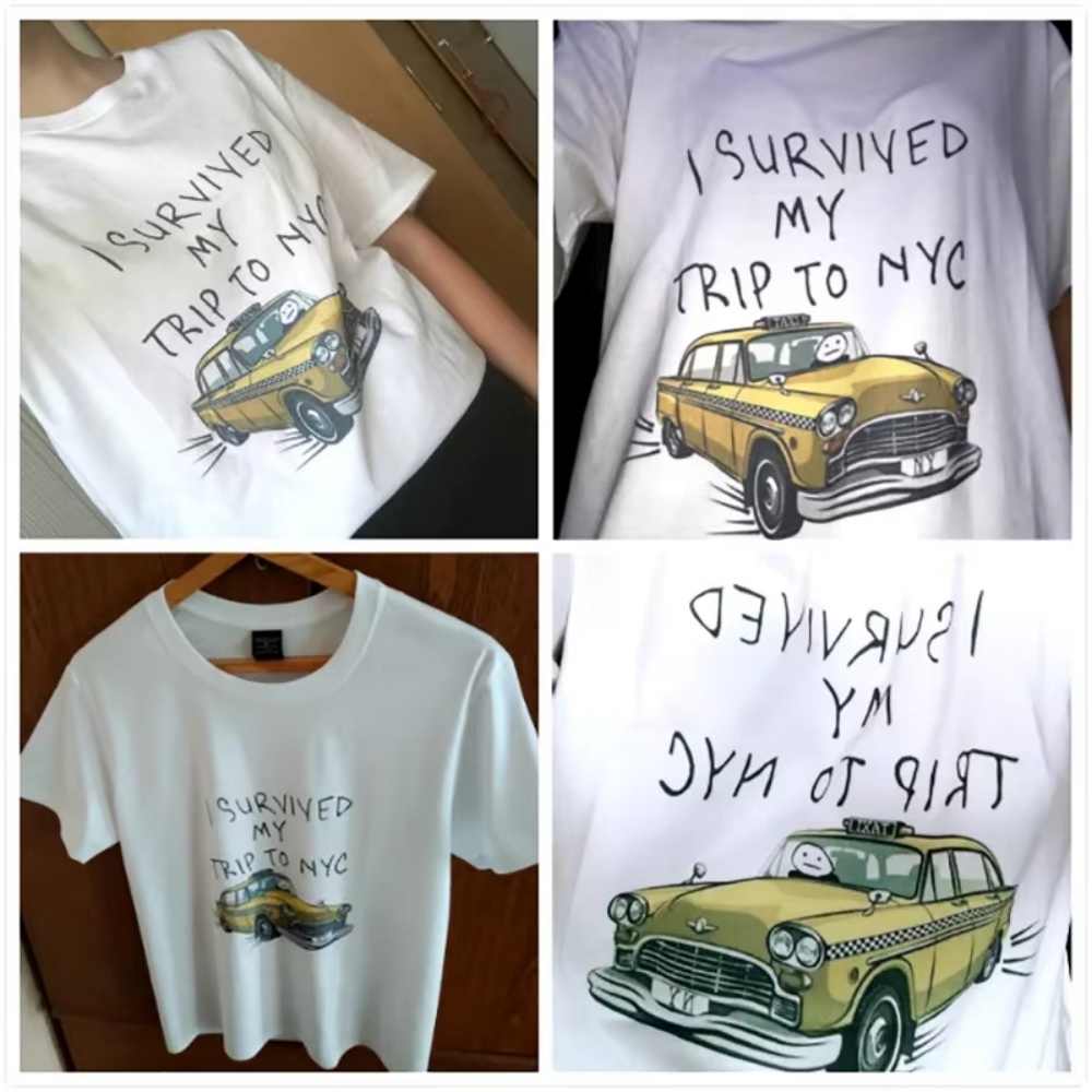 ヴィンテージニューヨークタクシーグラフィックTシャツ ユニセ - Vintage Fashion Nyc のレビューと価格