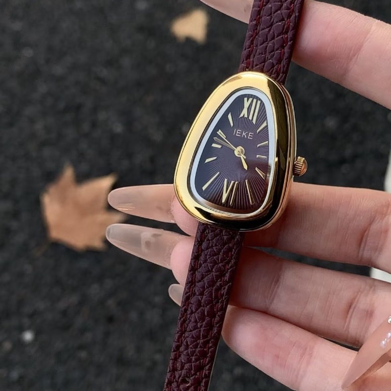 LEKE アンコラ レッド ヴィンテージ ファッション スネ - Vintage Fashion Watches のレビューと価格