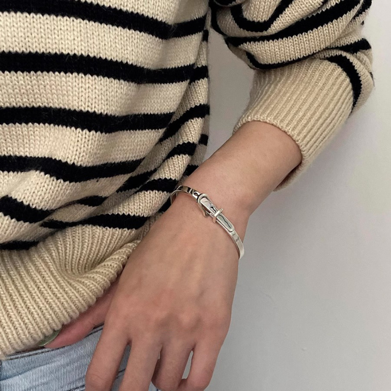 新しい 925 スターリングシルバーメタリックベルトヴィンテ - Vintage Fashion Wholesale のレビューと価格