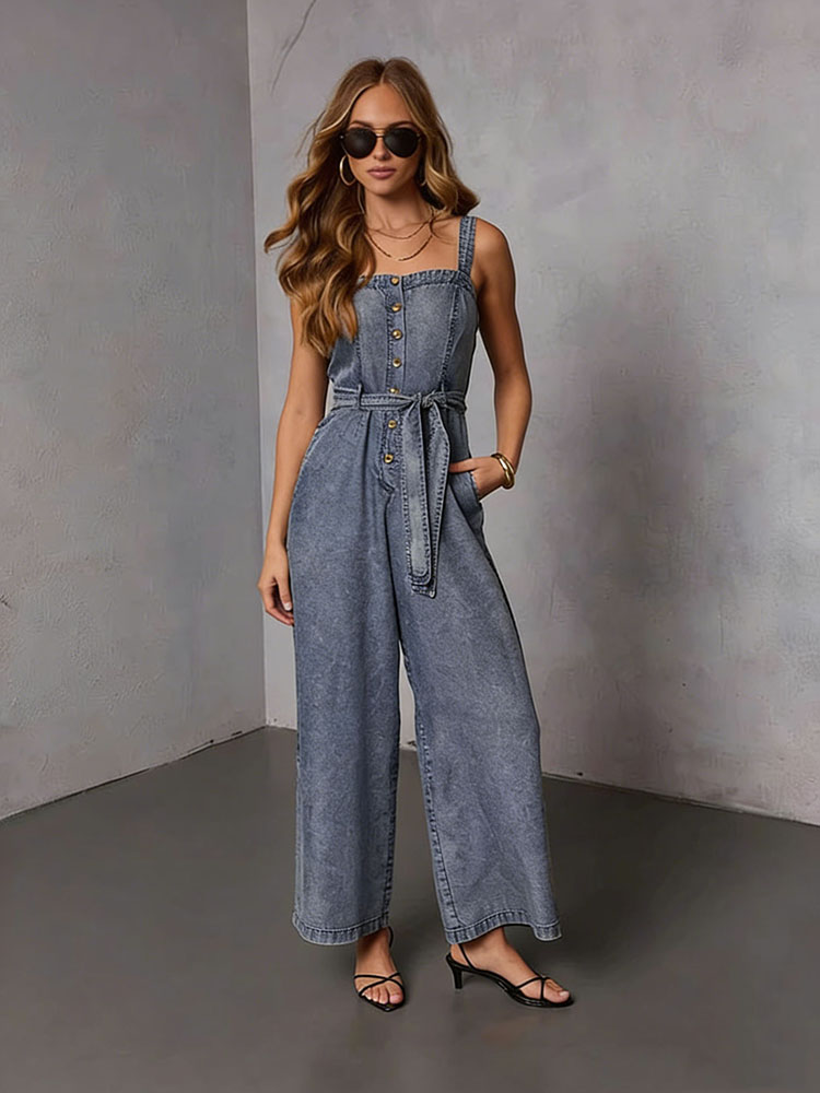 サマービンテージ レディースデニムジャンプスーツ 2026新 - Vintage Fashion Jeans のレビューと価格