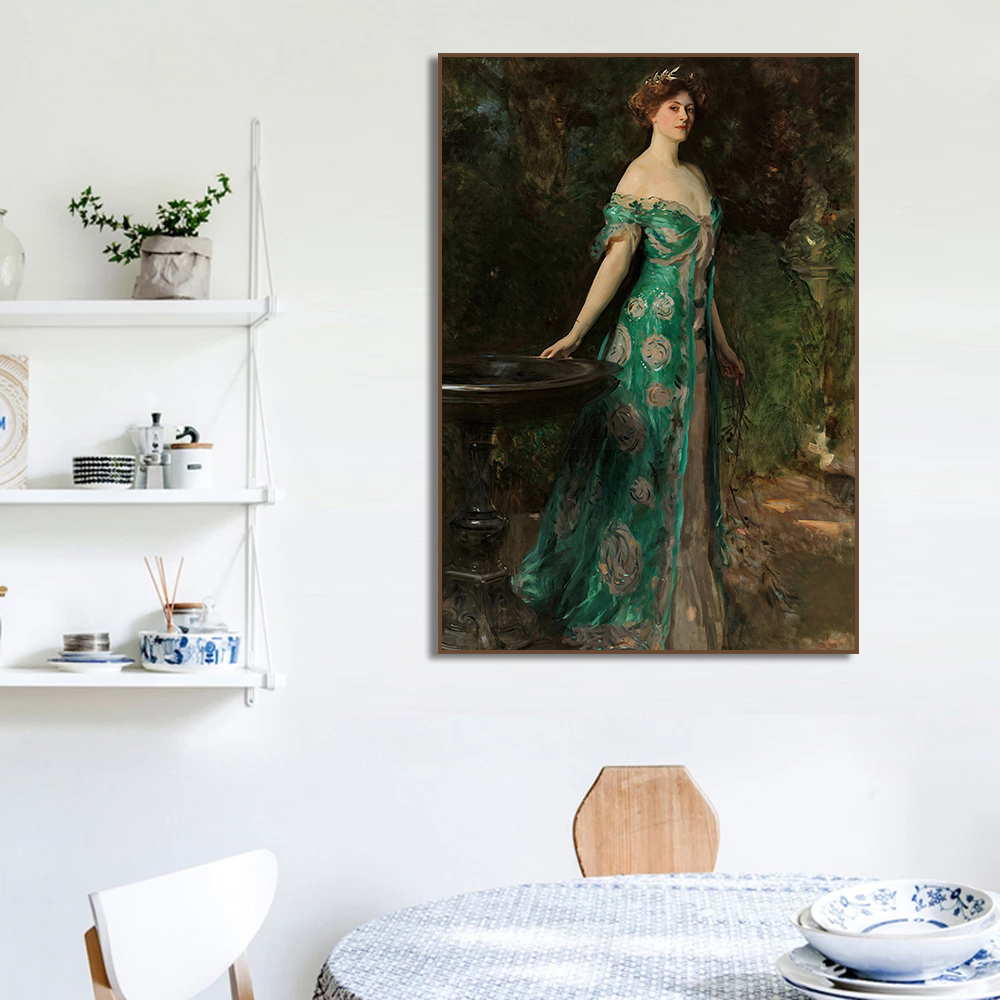 ルネッサンス女性肖像画ポスターヴィンテージビクトリア朝女性喫 - Vintage Fashion Illustrations のレビューと価格