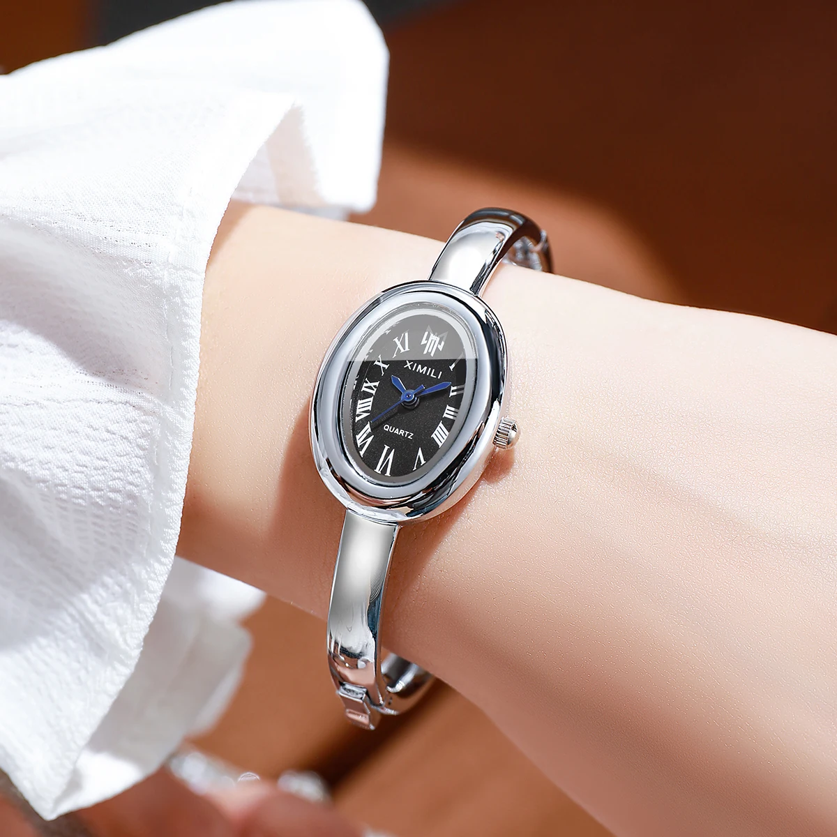 2026XIMILI ヴィンテージオーバルバングルウォッチ、 - Vintage Fashion Watches のレビューと価格