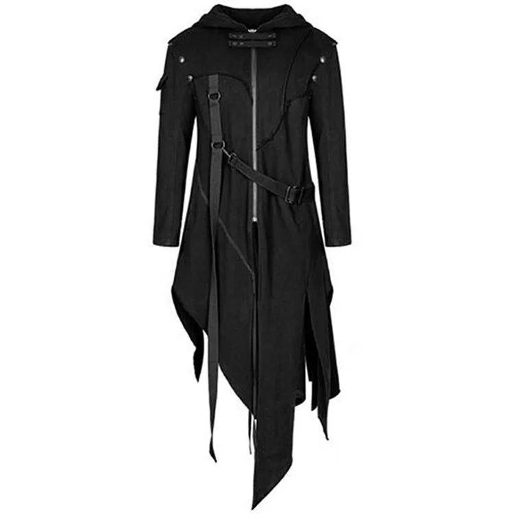 スチームパンクトレンチコート ゴシックジャケット ヴィンテー - Vintage Trench Coat のレビューと価格