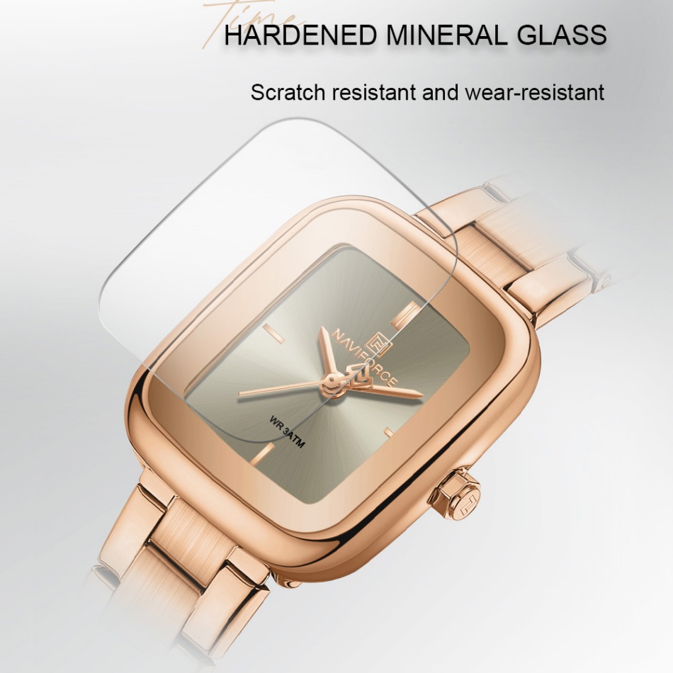 新しい NAVIFORCE 女性のヴィンテージファッションウ - Vintage Fashion Watches のレビューと価格