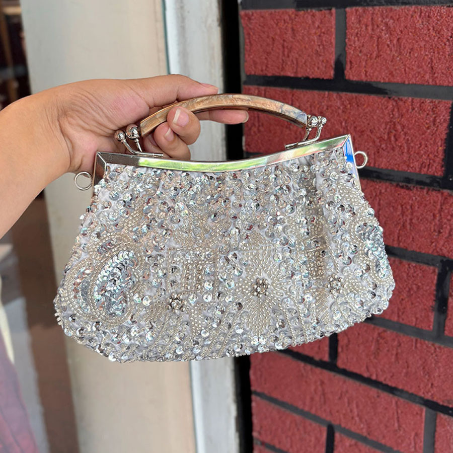 トレンドのヴィンテージ風チャイナドレスバッグ 刺繍ショール付 - Vintage Fashion Wholesale のレビューと価格