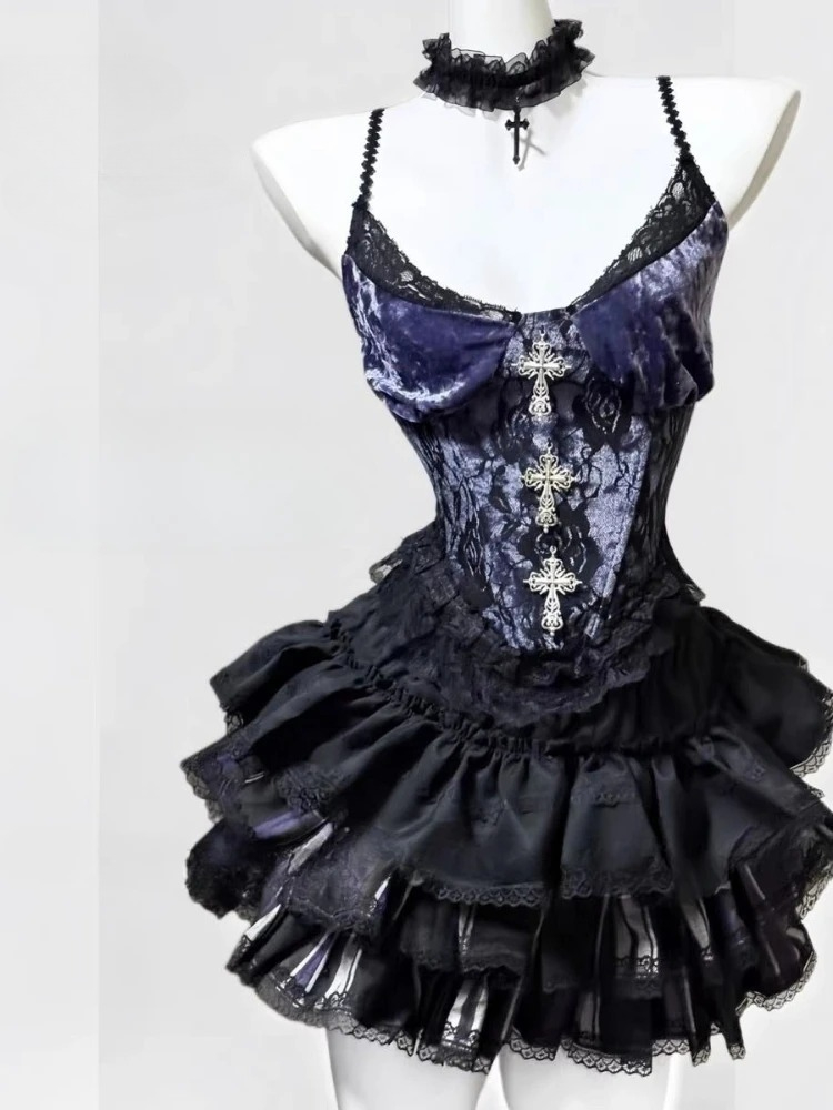 夏のセクシーなレトロツーピース女性セットスパイシーガールレー - Vintage Fashion Retro Outfit のレビューと価格