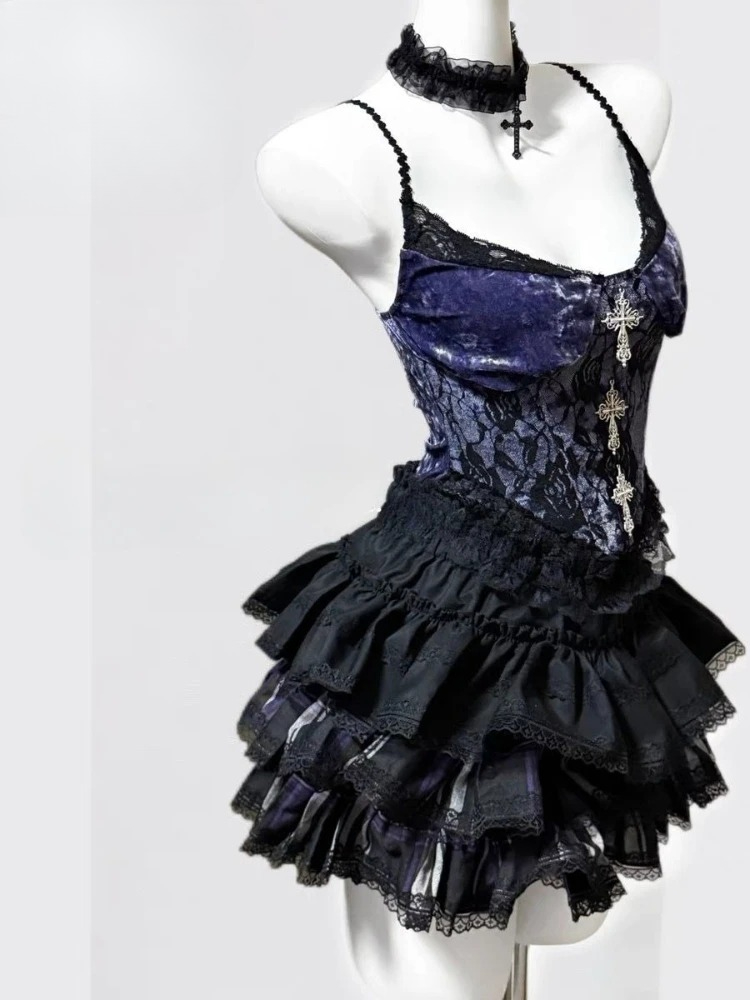 夏のセクシーなレトロツーピース女性セットスパイシーガールレー - Vintage Fashion Retro Outfit のレビューと価格